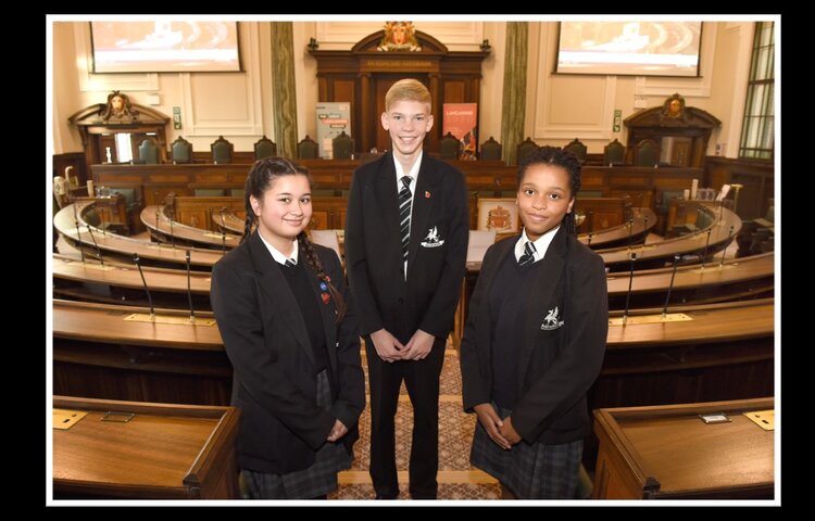 Image of Winners of the Grand Final of the Great Lancashire Debate!