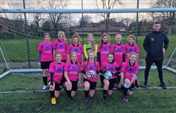Image of U14 Girls' Football Team are Through to the Lancashire Cup Final!
